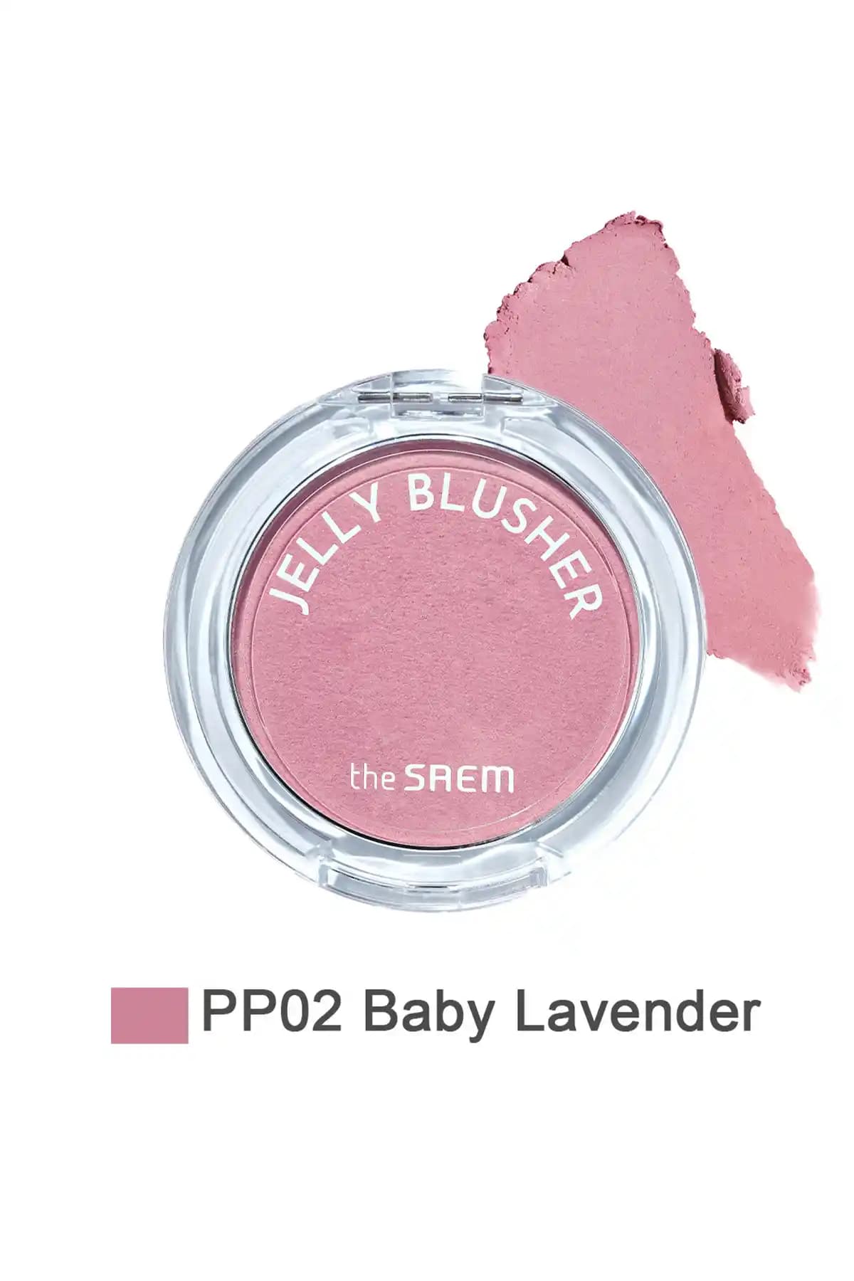 The Saem Jelly Blusher Jel Allık PP02 Baby Lavender Doğal ve Kalıcı Renkler Sunar