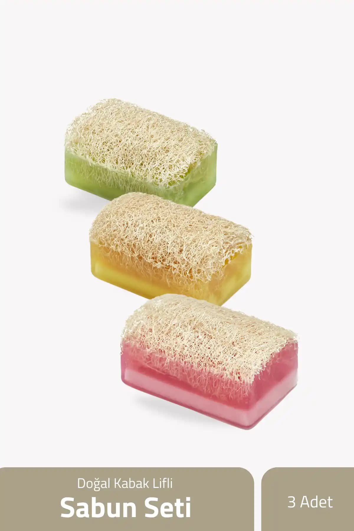 The Touch by Seda Doğal Kabak Lifli Sabun Seti: Cilt Sağlığını Destekleyen Doğal İçerikli Ürünler
