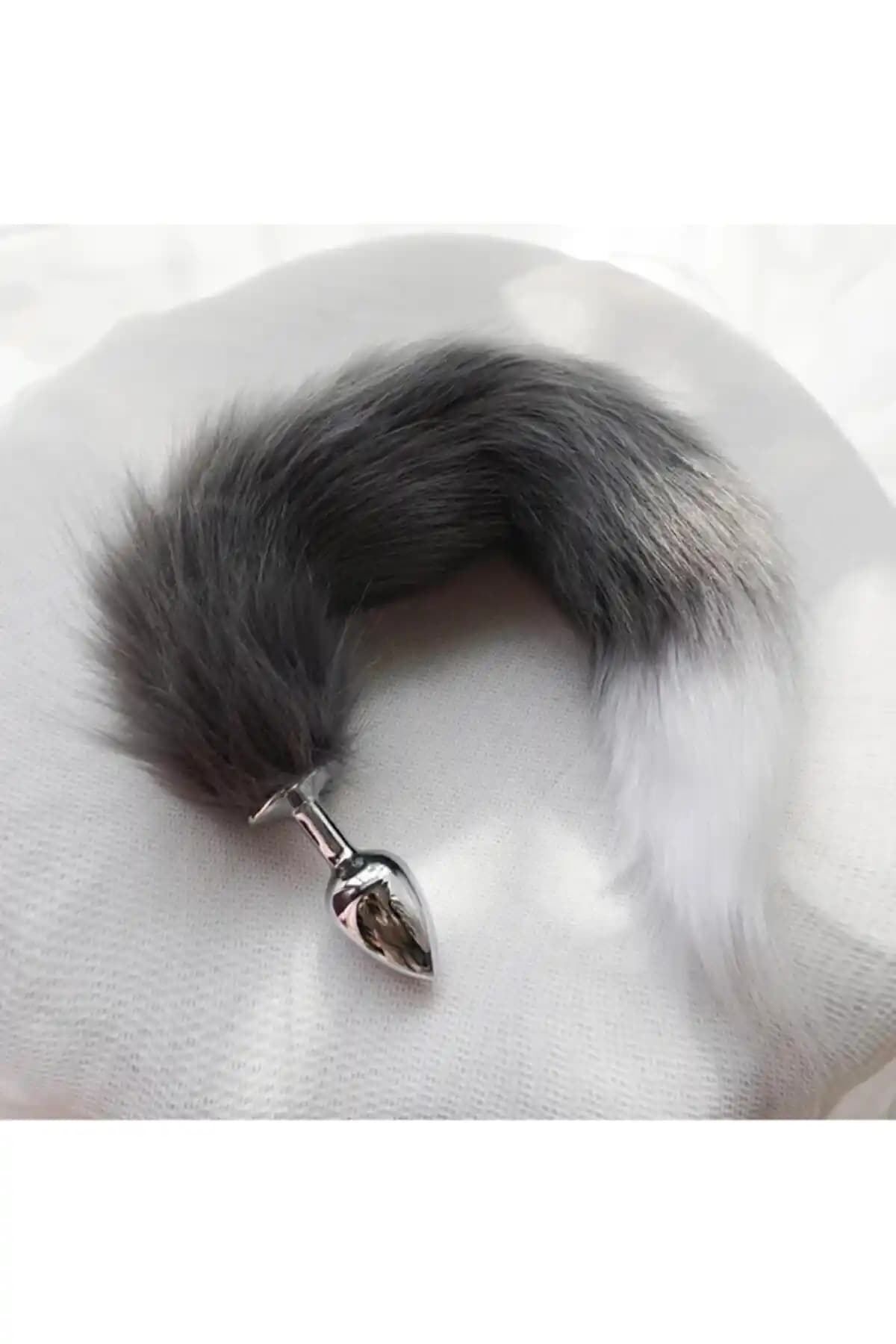 Tilki Kuyruğu Plug Gri Beyaz: Estetik ve Dayanıklı Seks Oyuncağı Özellikleri ve Kullanım Rehberi