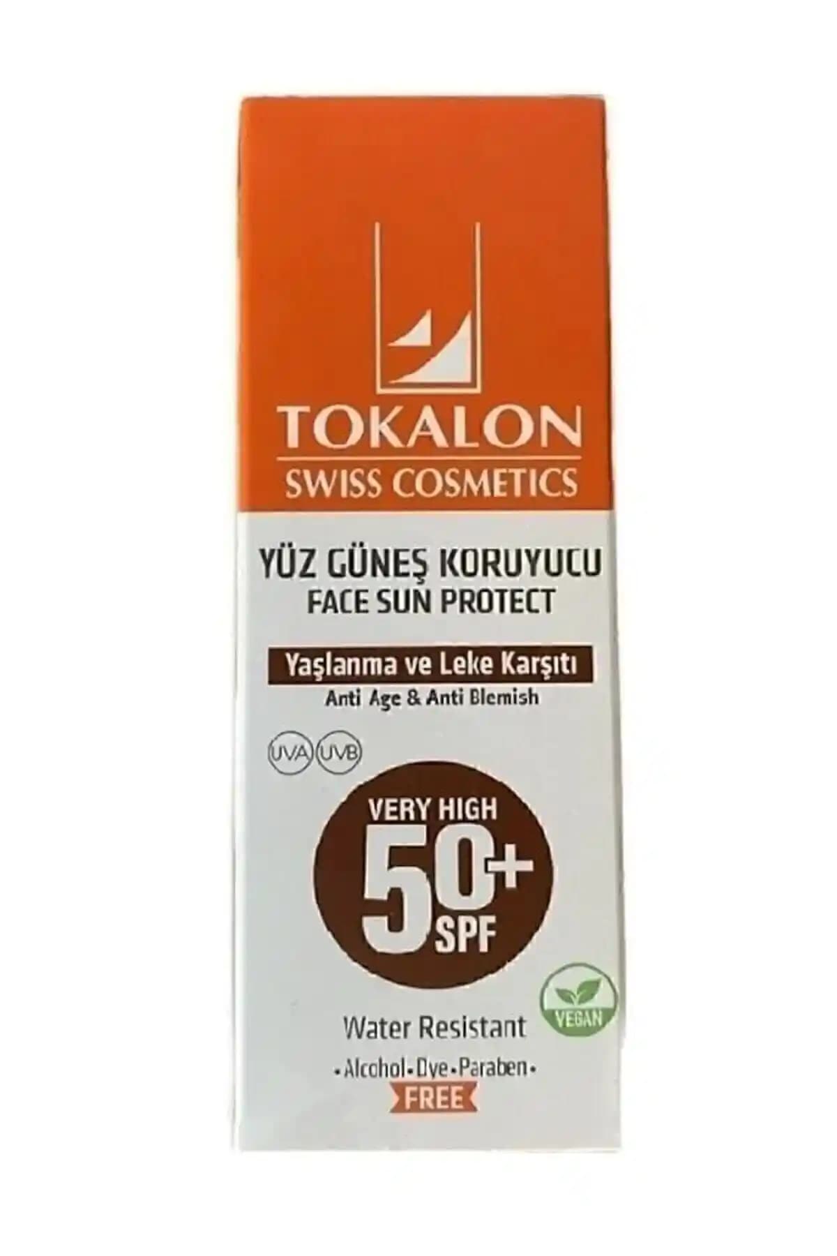 Tokalon Yüz Güneş Koruyucu SPF 50+ ile Gelişmiş Koruma ve Cilt Bakımı