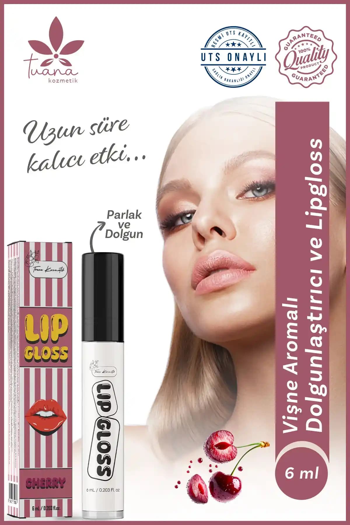 Tuana Kozmetik Vişneli Dudak Dolgunlaştırıcı ve Parlatıcı Lip Gloss Ürünü İncelemesi