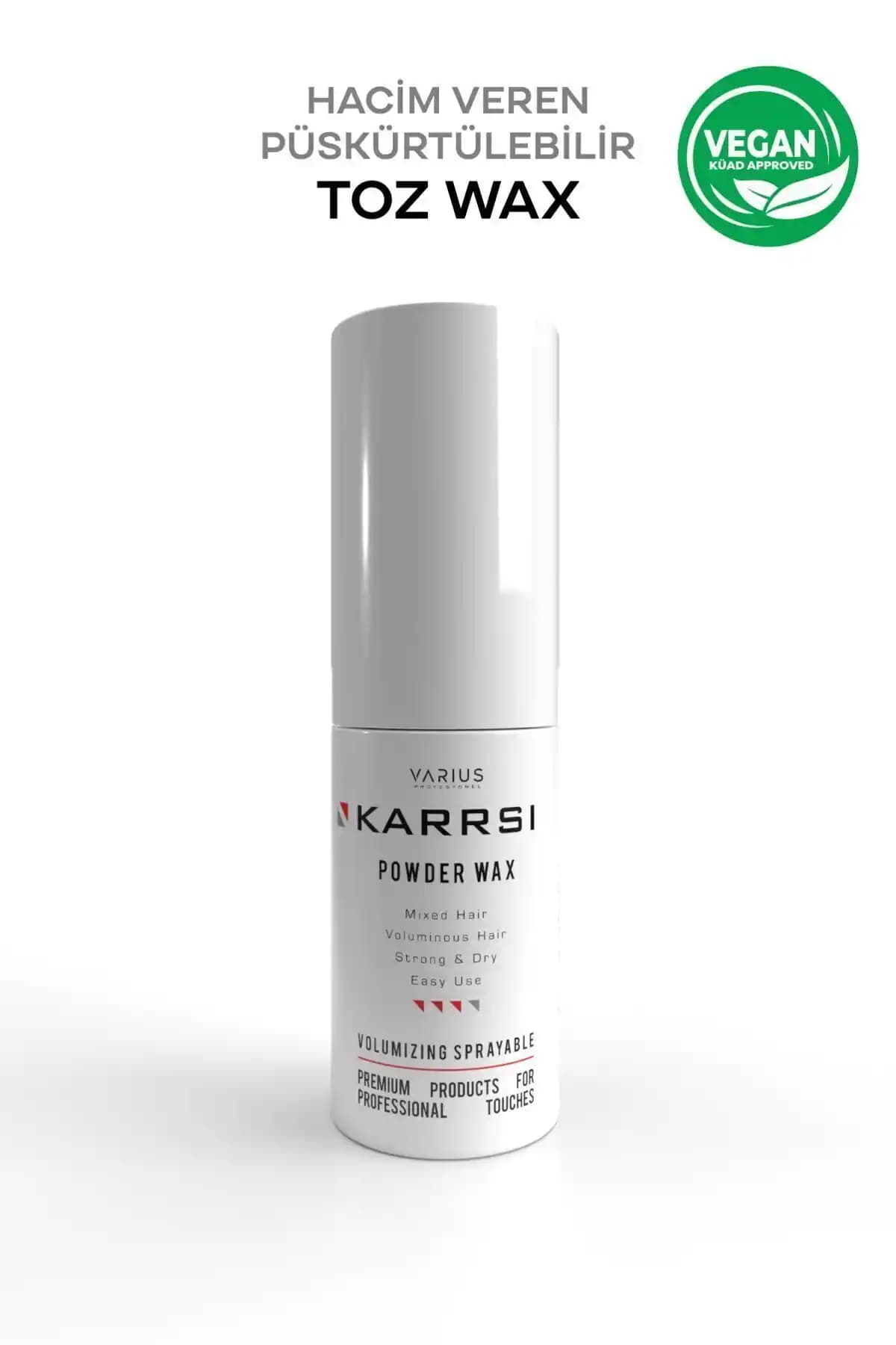 VARİUS PROFESYONEL Saç Şekillendirici Toz ile Hacimli ve Doğal Saçlar Yaratın