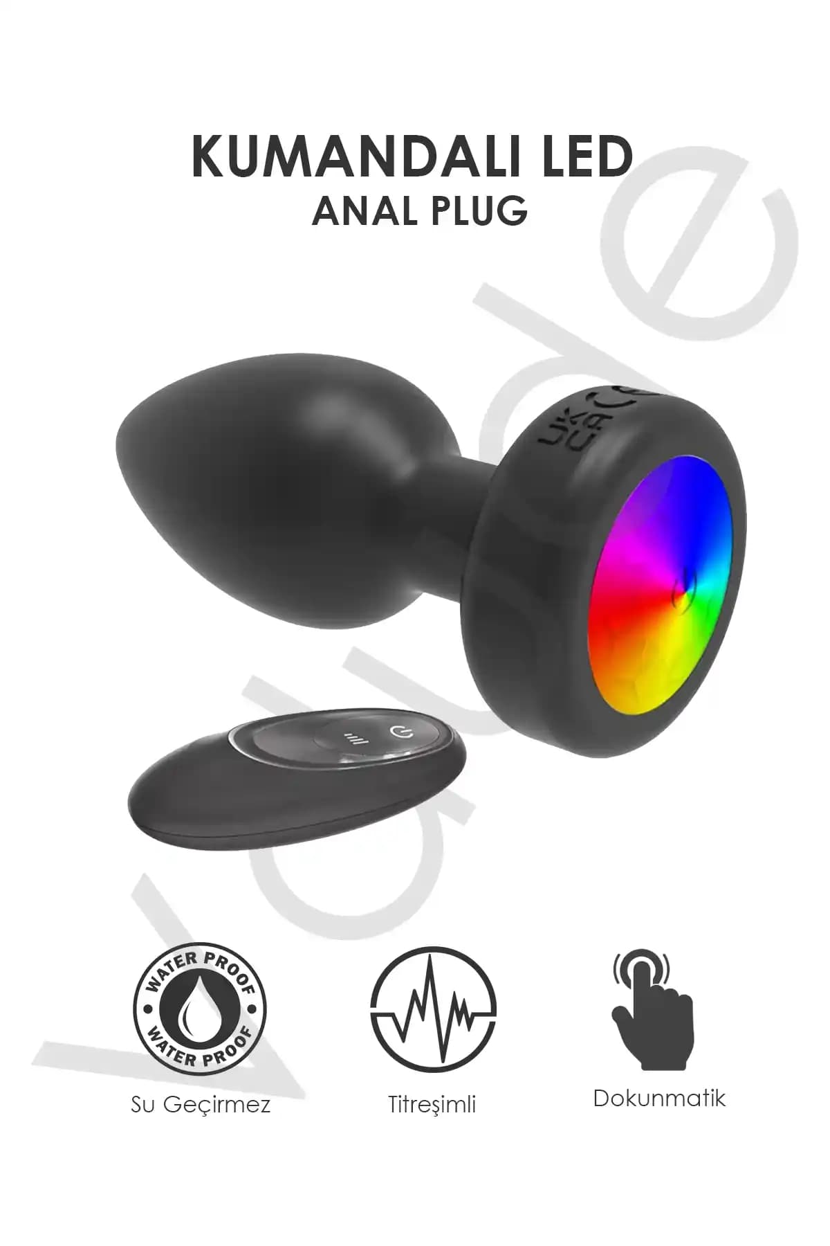 Vdude Işıklı Titreşimli Kablosuz Anal Plug: Yüksek Kalite ve Güvenilir Kullanım