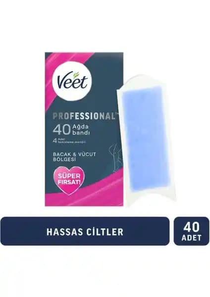 Veet Sir Ağda Bandı Hassas Ciltler İçin Uzun Süreli ve Pratik Ağda Çözümü