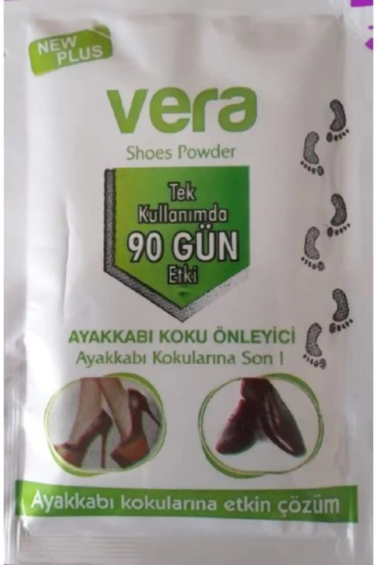 Vera Standlı Ayak ve Ayakkabı Koku Önleyici Toz 48 Paketle Uzun Süre Etkili Koruma