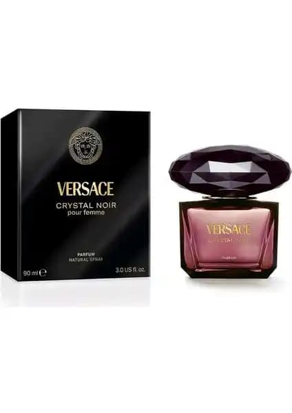 Versace Crystal Noir Kadın Parfümü Odunsu Çiçeksi Kokusu ve Zarif Tasarımıyla Öne Çıkar