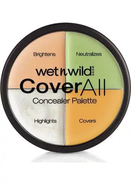 Wet n Wild Cover All Concealer Palette ile Kusursuz ve Doğal Makyaj Deneyimi