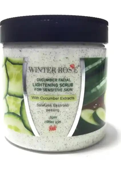 Winter Rose Salatalık Ekstraklı Peeling: Doğal ve Hassas Ciltler İçin Etkili Bakım Ürünü