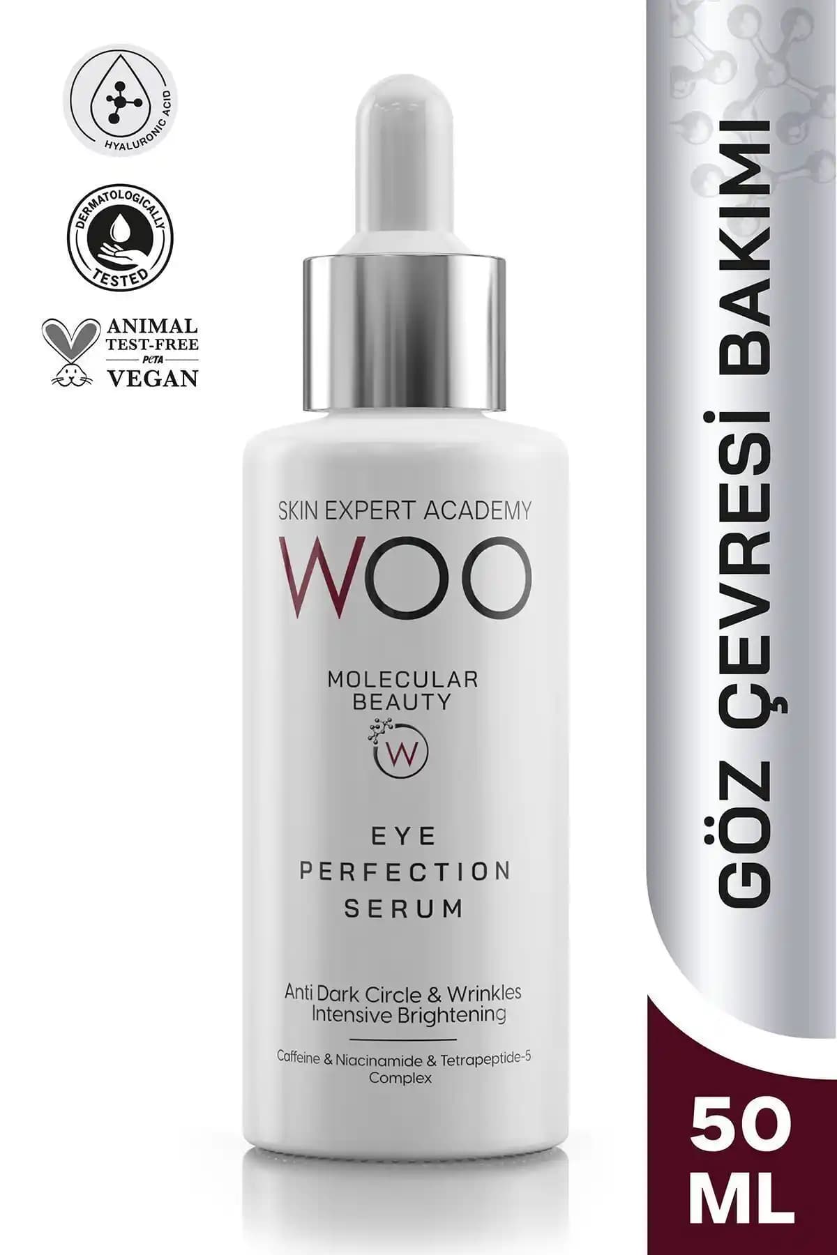 WOO Skin Expert Academy Göz Altı Serumu Morluk ve Torba Karşıtı Doğa Dostu Çözüm
