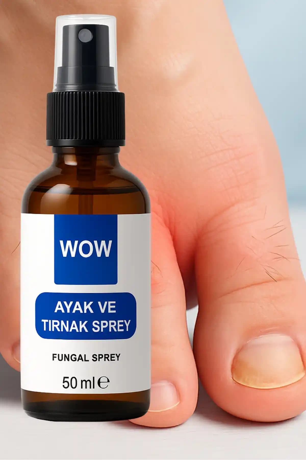 Wowhaircare Ayak ve Tırnak Mantar Spreyi Doğal ve Etkili Çözüm 75-90 karakter