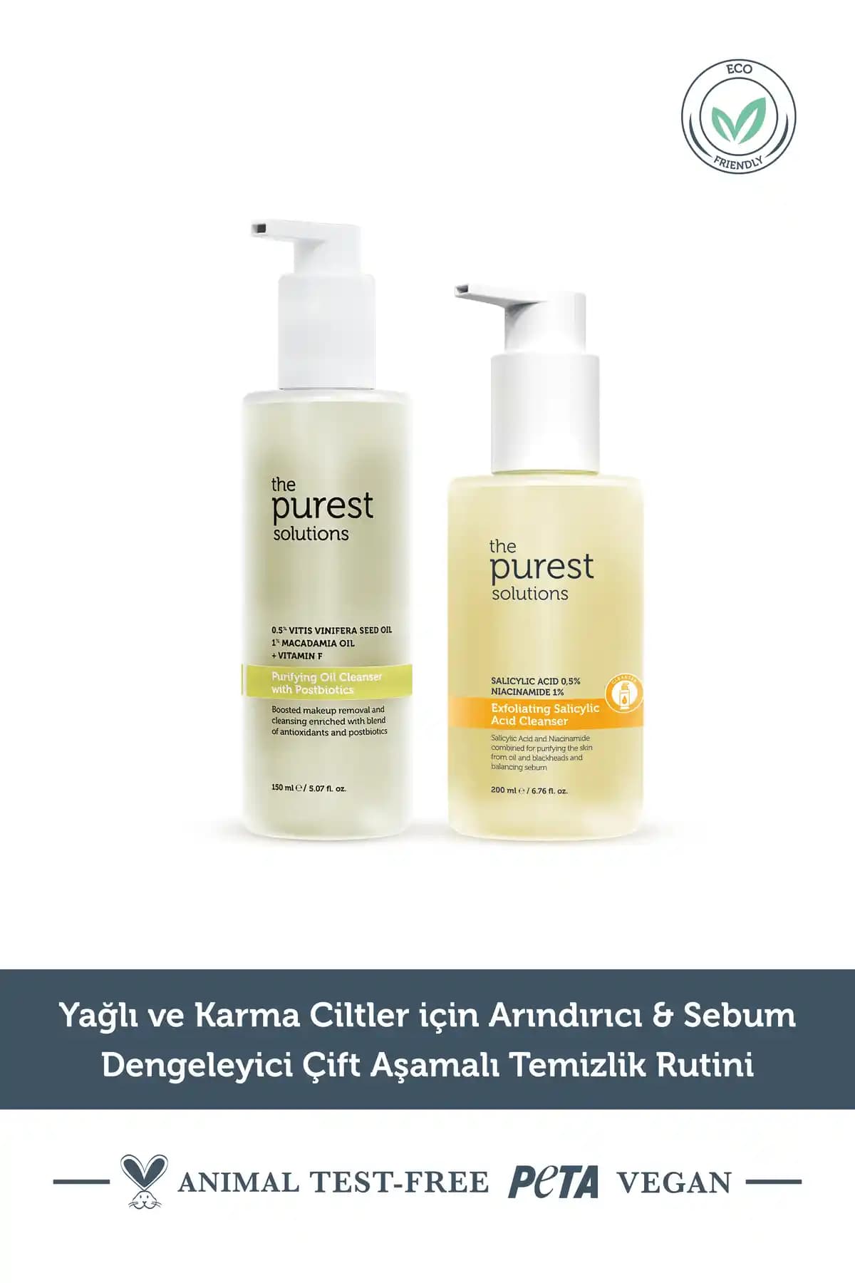 Yağlı ve Karma Ciltler İçin Arındırıcı Çift Aşamalı Temizlik Rutini