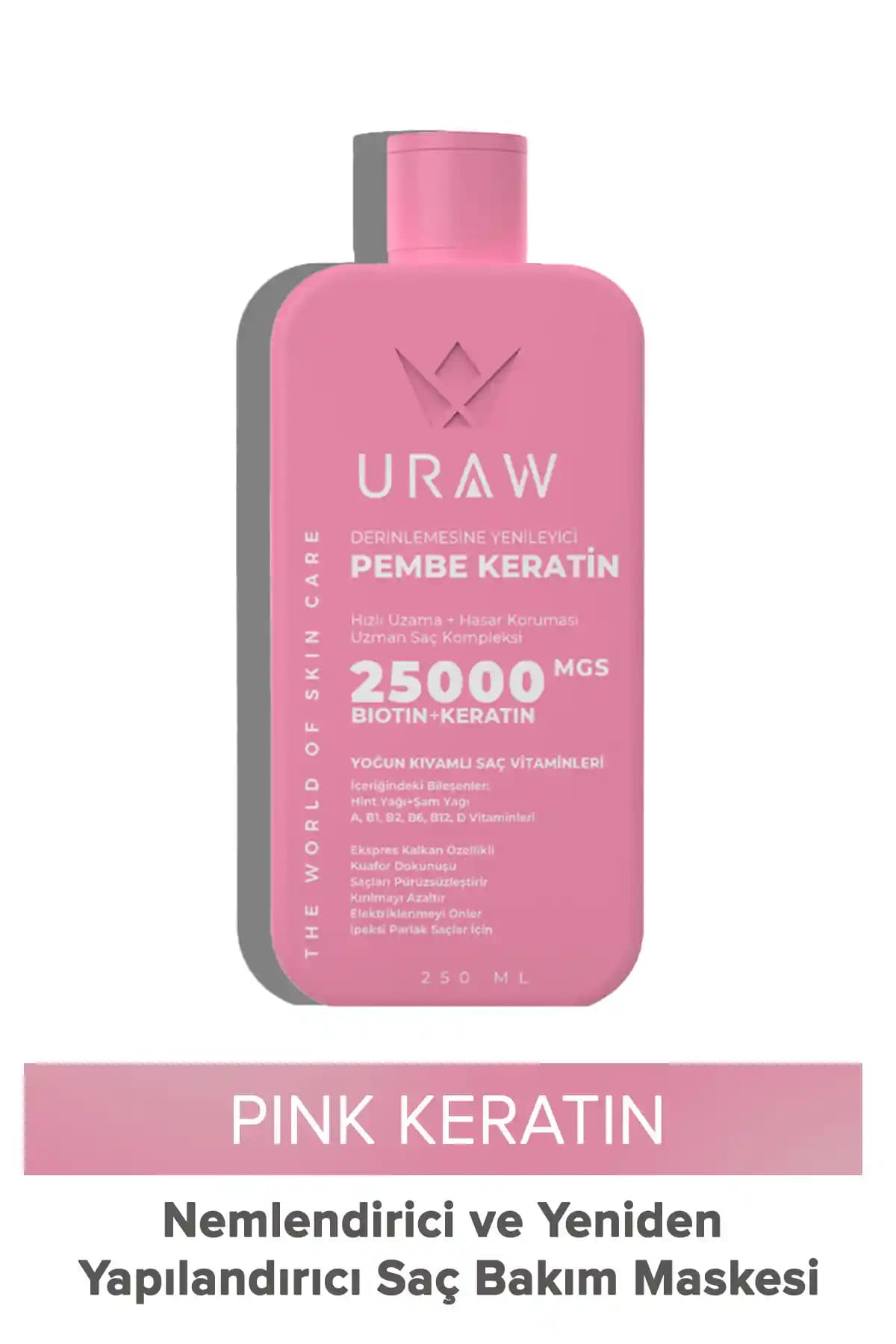 Yıpranmış Saçlar İçin Uraw Pink Keratin ile Güçlendirme ve Canlandırma Rehberi
