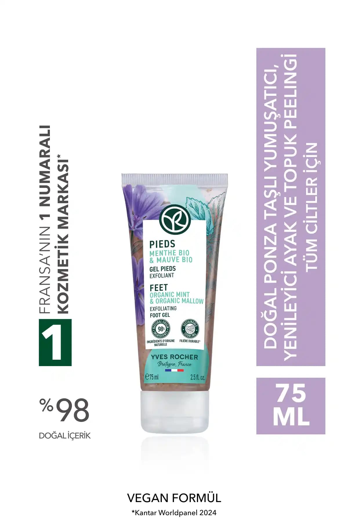 Yves Rocher Ayak ve Topuk Peelingi: Doğal ve Etkili Ayak Bakım Ürünü Özellikleri