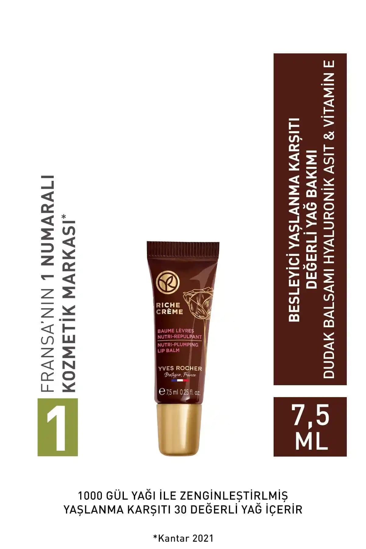 Yves Rocher Dudak Balsamı: Nemlendirici ve Yaşlanma Karşıtı Dudak Bakımı