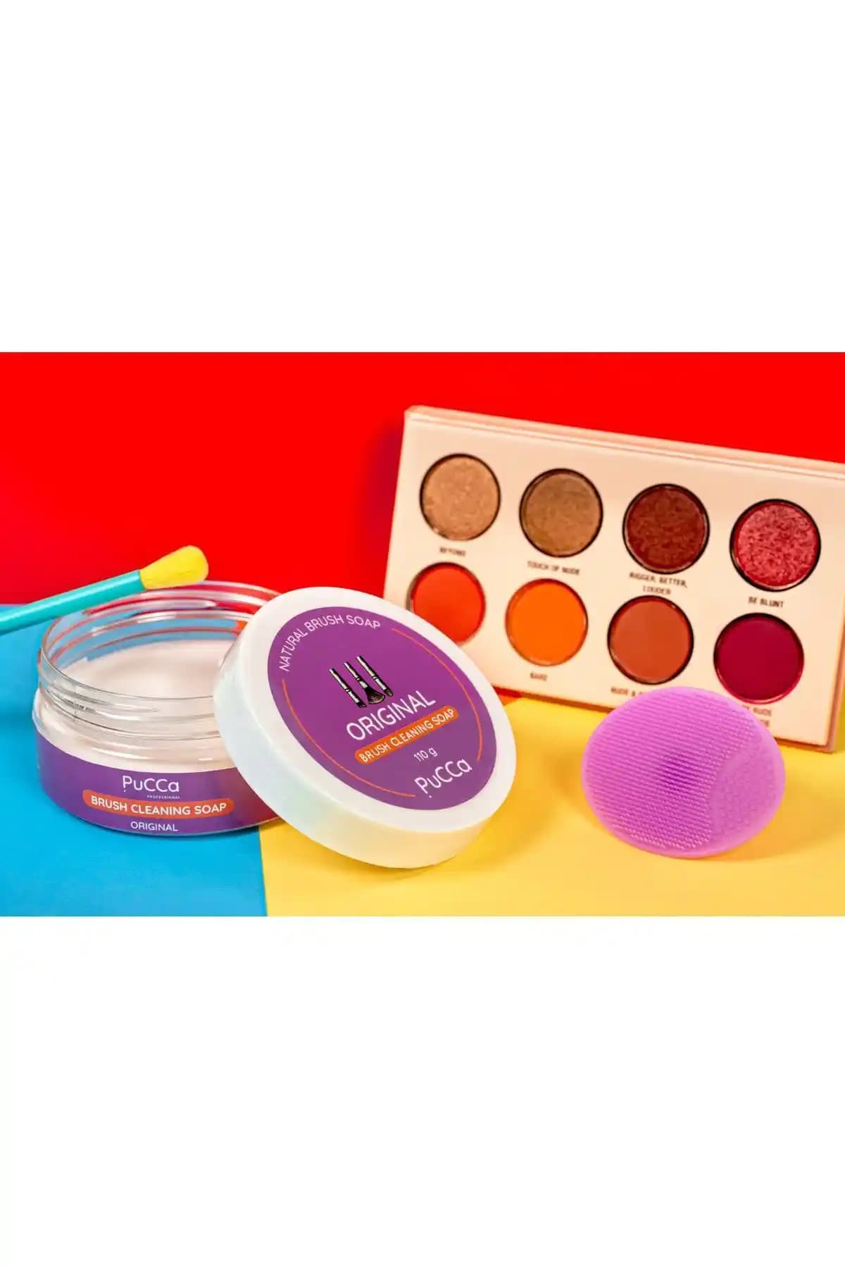 Z'oreya Makyaj Fırçası Sünger Temizleme Sabunu Doğal ve Anti Alerjik Özelliklerle Güçlü Temizlik