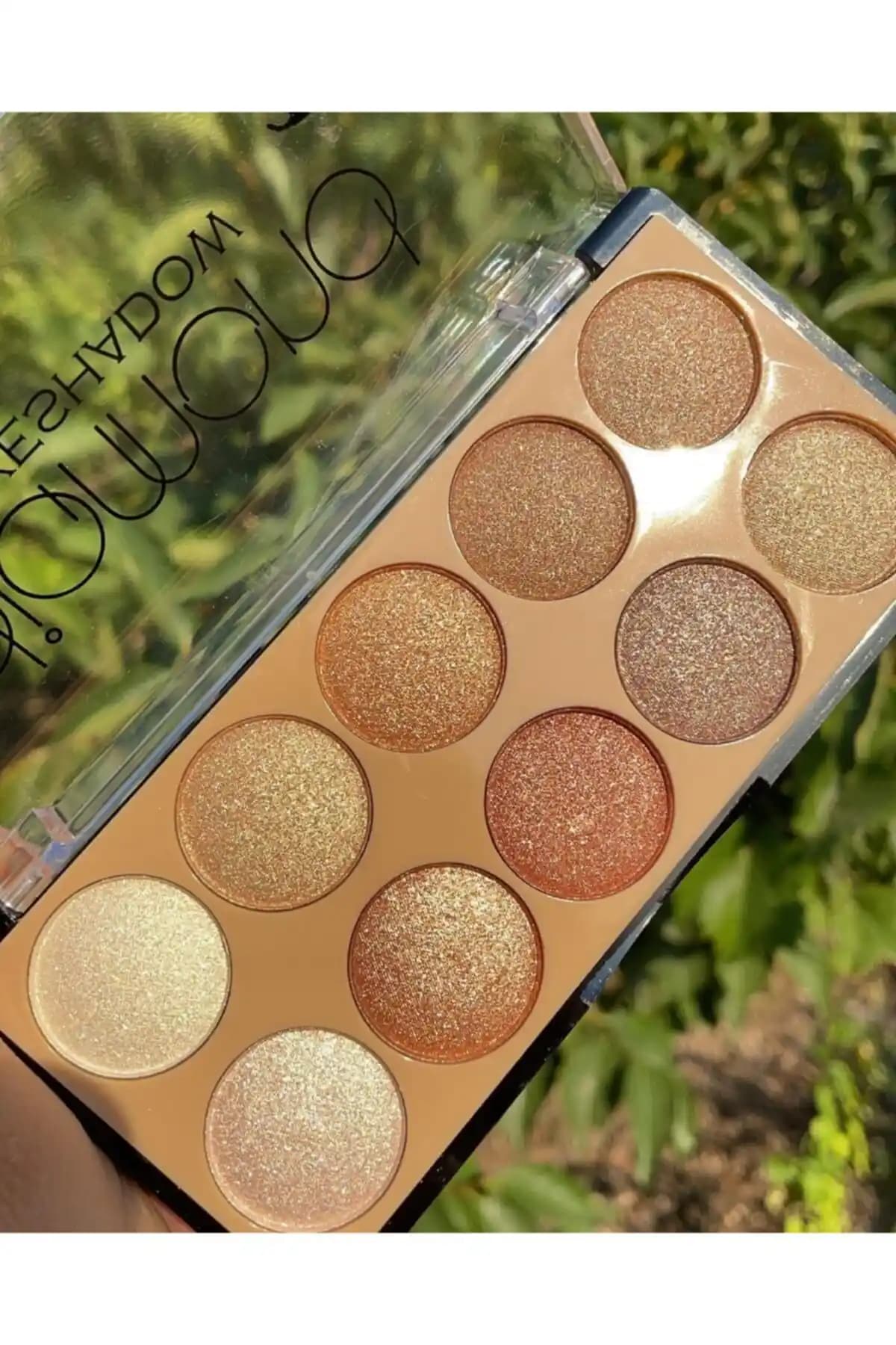 AİLY COSMETİCS Roesıa Diamond 10'lu Far Paleti Gözlerde Işıltı ve Renk Zenginliği