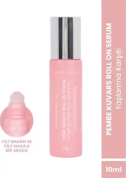 Bade Natural Pembe Kuvars Taşlı Göz Altı Antioksidan Masaj Serumu: Doğal ve Etkili Göz Bakım Ürünü