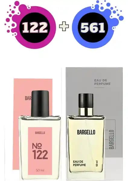 Bargello Parfüm Seti 122 Edp Oriental ve 561 Edp Fresh ile Zarif ve Kalıcı Koku Deneyimi
