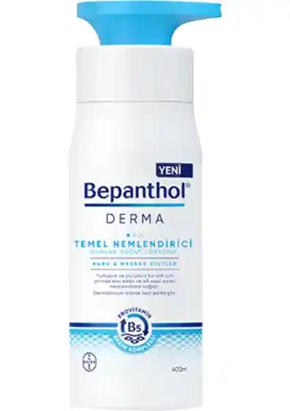 Bepanthol Derma Nemlendirici Vücut Losyonu Günlük Hassas ve Kuru Cilt Bakımı İçin