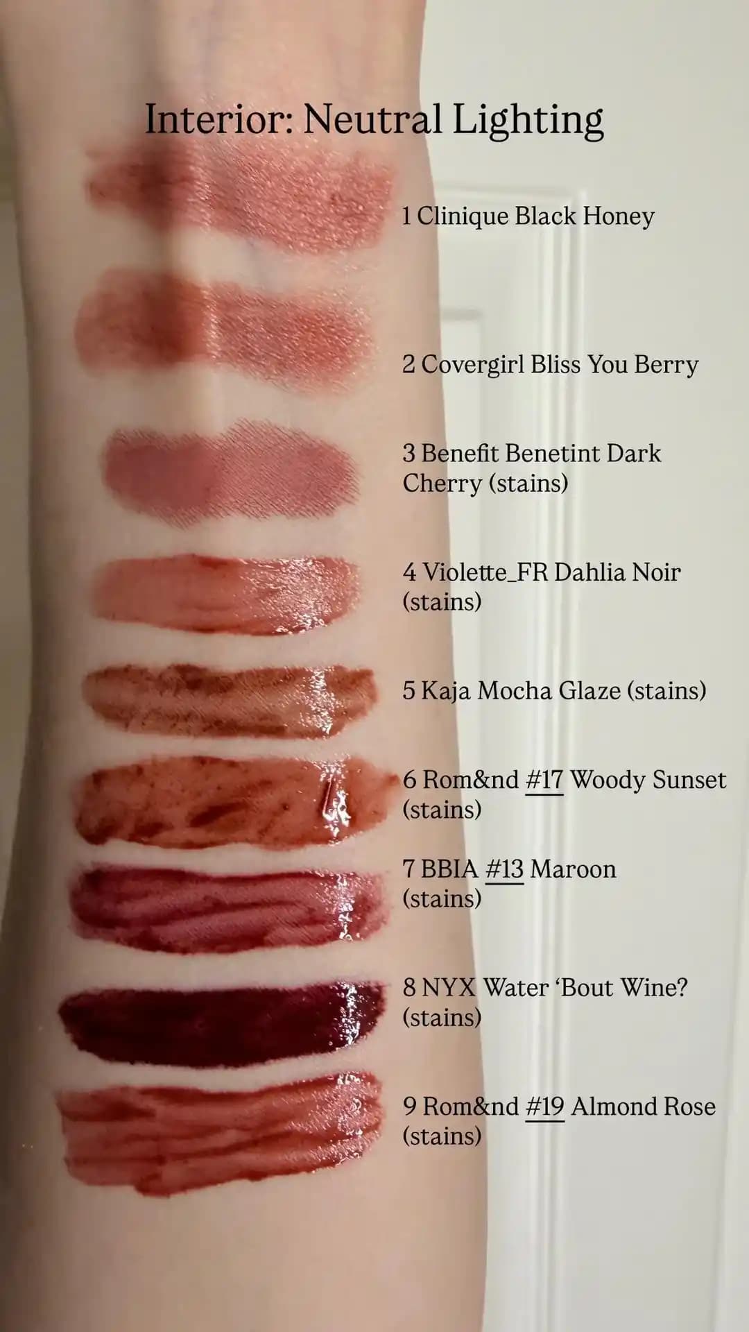 Black Honey Dudak Lekeleri ve Tonları: Renk, Kalıcılık ve Nemlendirme Karşılaştırması