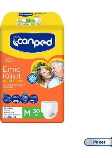Canped Emici Külot Orta Boy: Yüksek Emicilik ve Güvenilirlik Sunan Hasta Bezi