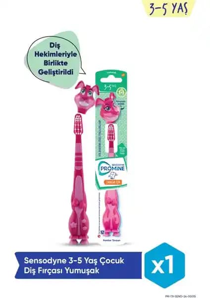 Çocuklar İçin Güvenli ve Etkili Sensodyne Promine Tavşan Karakterli Diş Fırçası Özellikleri ve Kullanımı