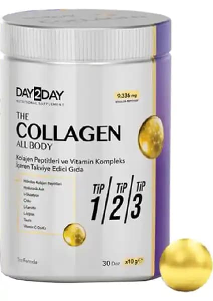 Day2Day The Collagen All Body Toz Formu ile Sağlıklı Cilt ve Eklem Desteği
