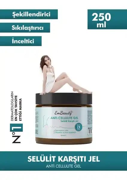 Embeauty Vücut Jel 250 ml ile bölgesel incelme ve cilt sıkılaştırma çözümleri