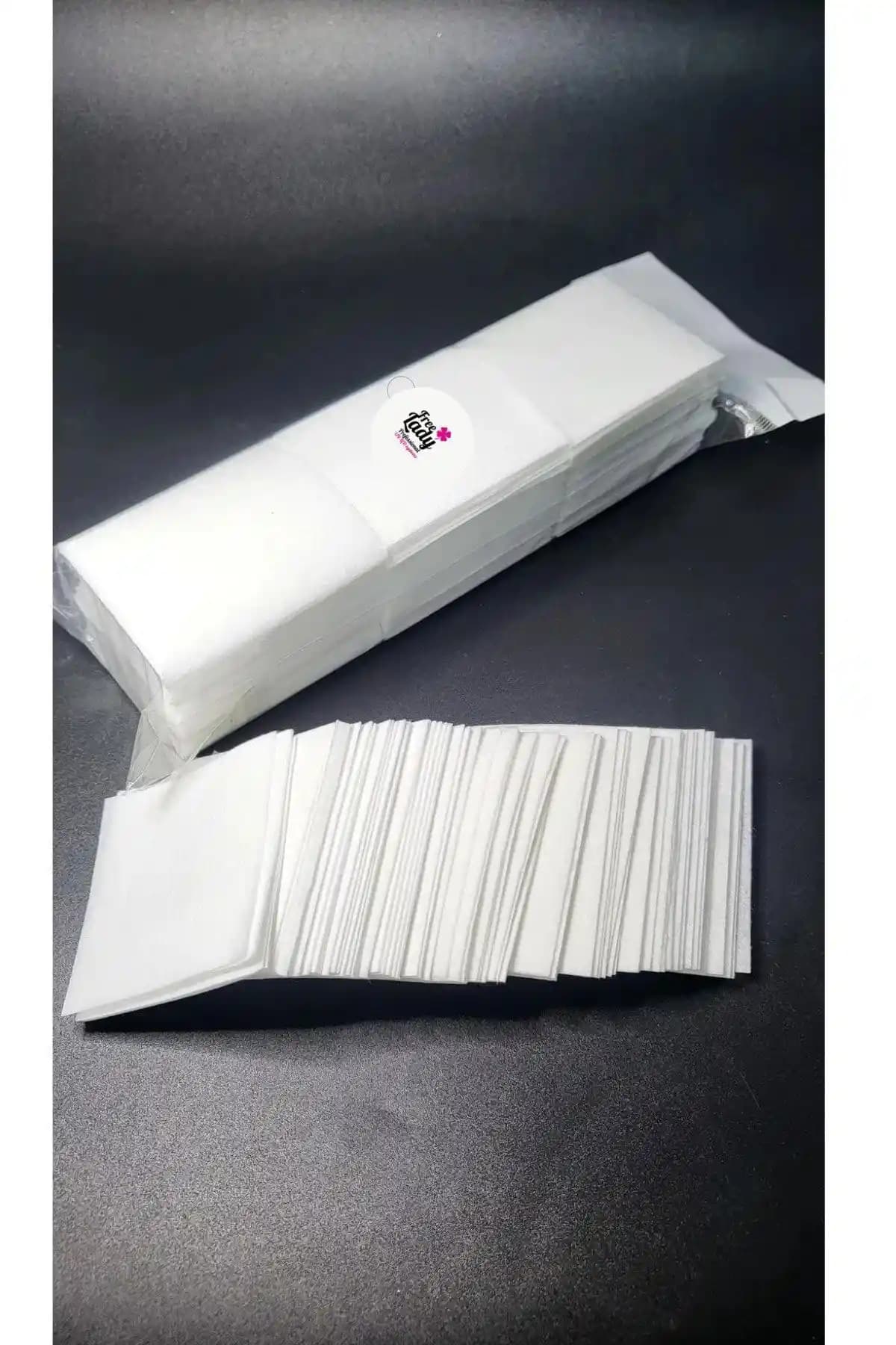 FREELADY Kalıcı Oje Temizleme Mendili 300'lü Paket Profesyonel ve Pratik Kullanım İçin