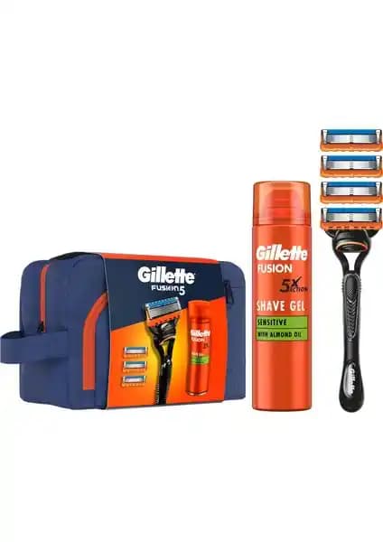Gillette Fusion H+4 ve Fusion Jel ile Konforlu ve Pratik Tıraş Deneyimi
