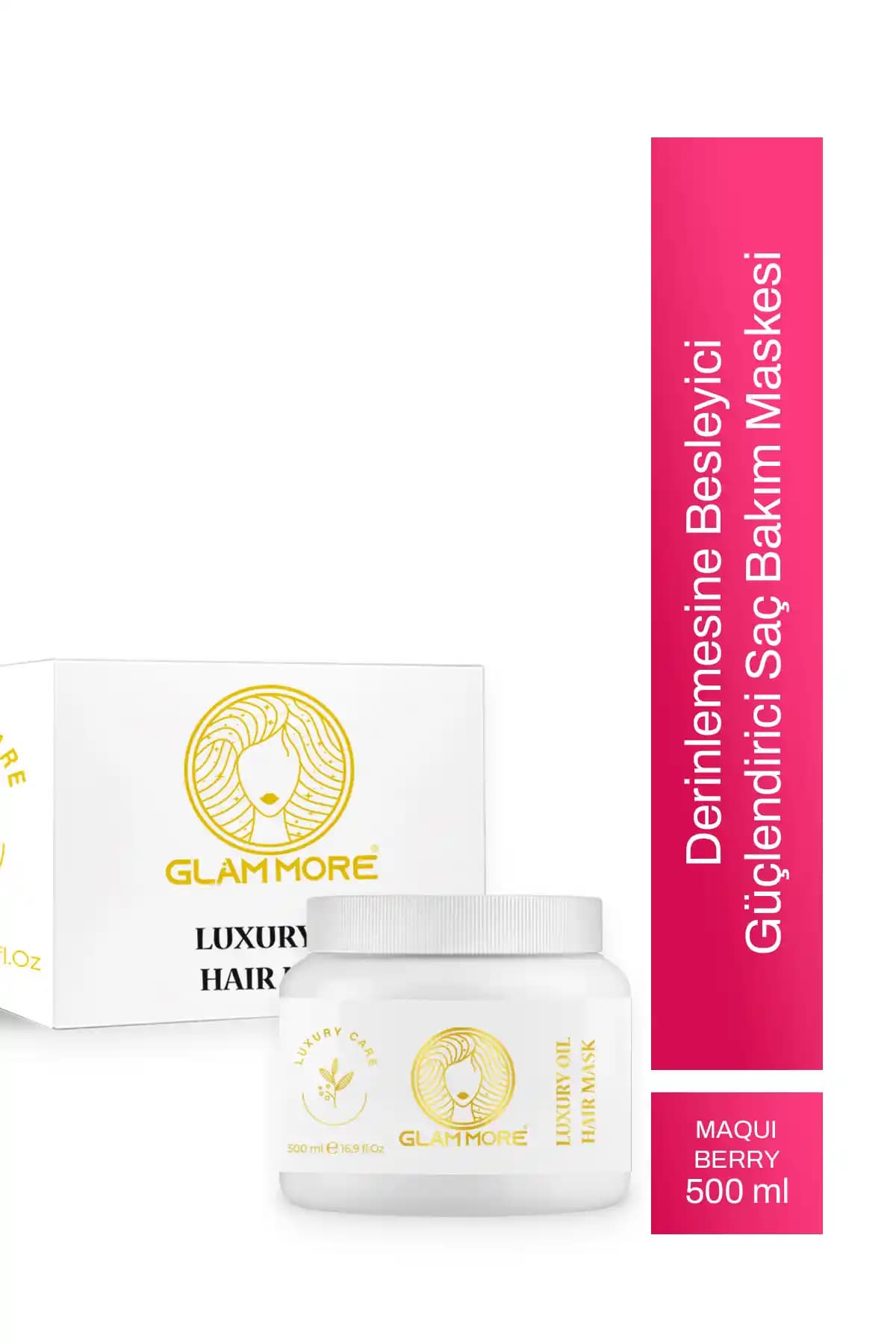 Glam More Luxury Oil Hair Mask: Derinlemesine Besleyici ve Güçlendirici Saç Maskesi
