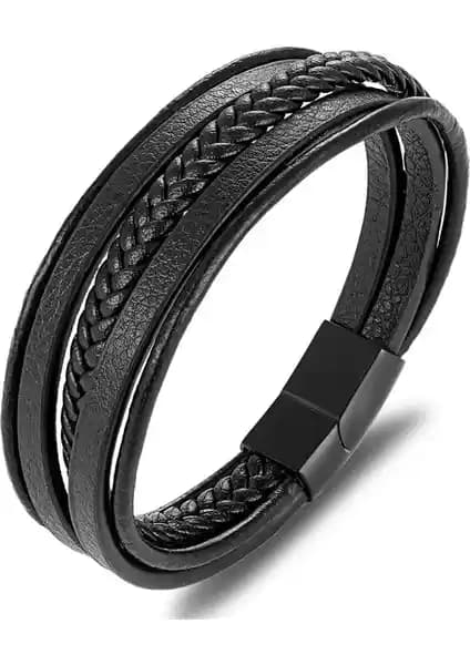 GoGoey Deri Siyah Manyetik Toka Örgülü Bileklik Karşılaştırması ve Kullanıcı Yorumları