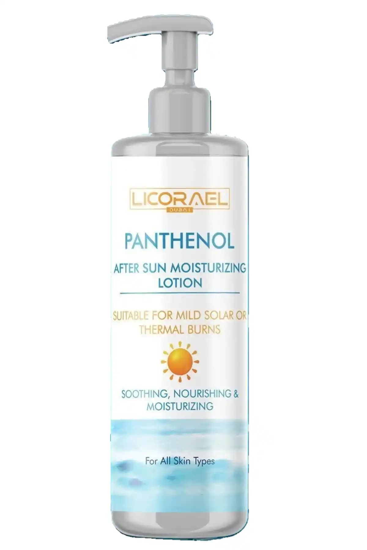 Güneş Sonrası Cilt Bakımı İçin Nemlendirici ve Rahatlatıcı Panthenol Kremi