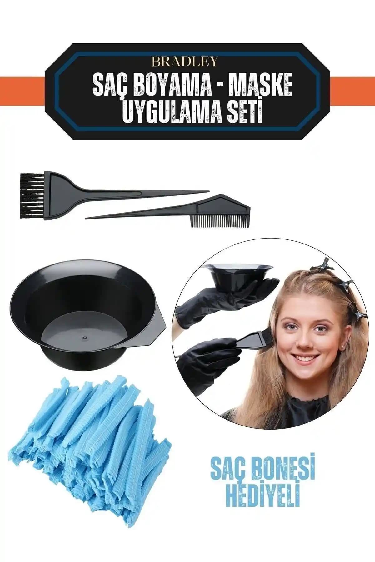 KaktüsKedi Saç Boyama Seti 24 Bonesuyla Profesyonel Sonuçlar İçin Uygun