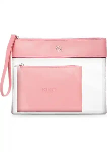 Kiko Milano Kiko Thestorex Şeffaf Güzellik Çantası Modern Tasarım ve İşlevsellik