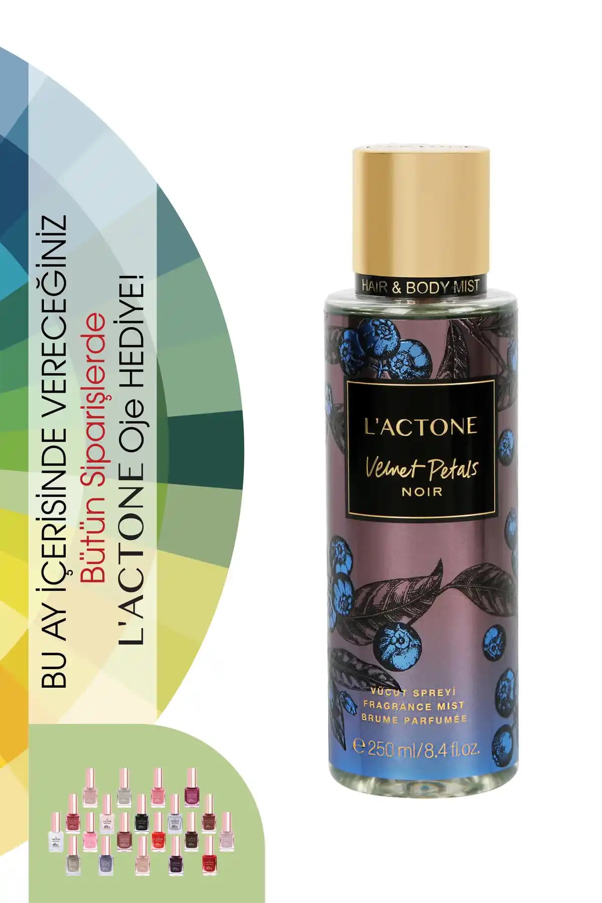 L'ACTONE Velvet Petals Body & Hair Mist: Zarif ve Kalıcı Çiçeksi Koku Deneyimi