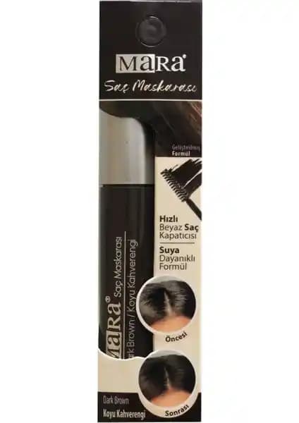 Mara Saç Maskarası Koyu Kahve: Hızlı ve Pratik Geçici Saç Renk Çözümü