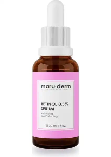 Maru.derm Retinol 0.5% Cilt Serumu: Yaşlanma ve Cilt Yenileme İçin Etkili Çözüm