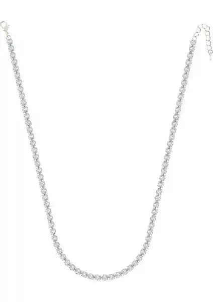Merano Design 5 mm Beyaz Su Yolu Kolye: Şık ve Dayanıklı Kadın Takısı