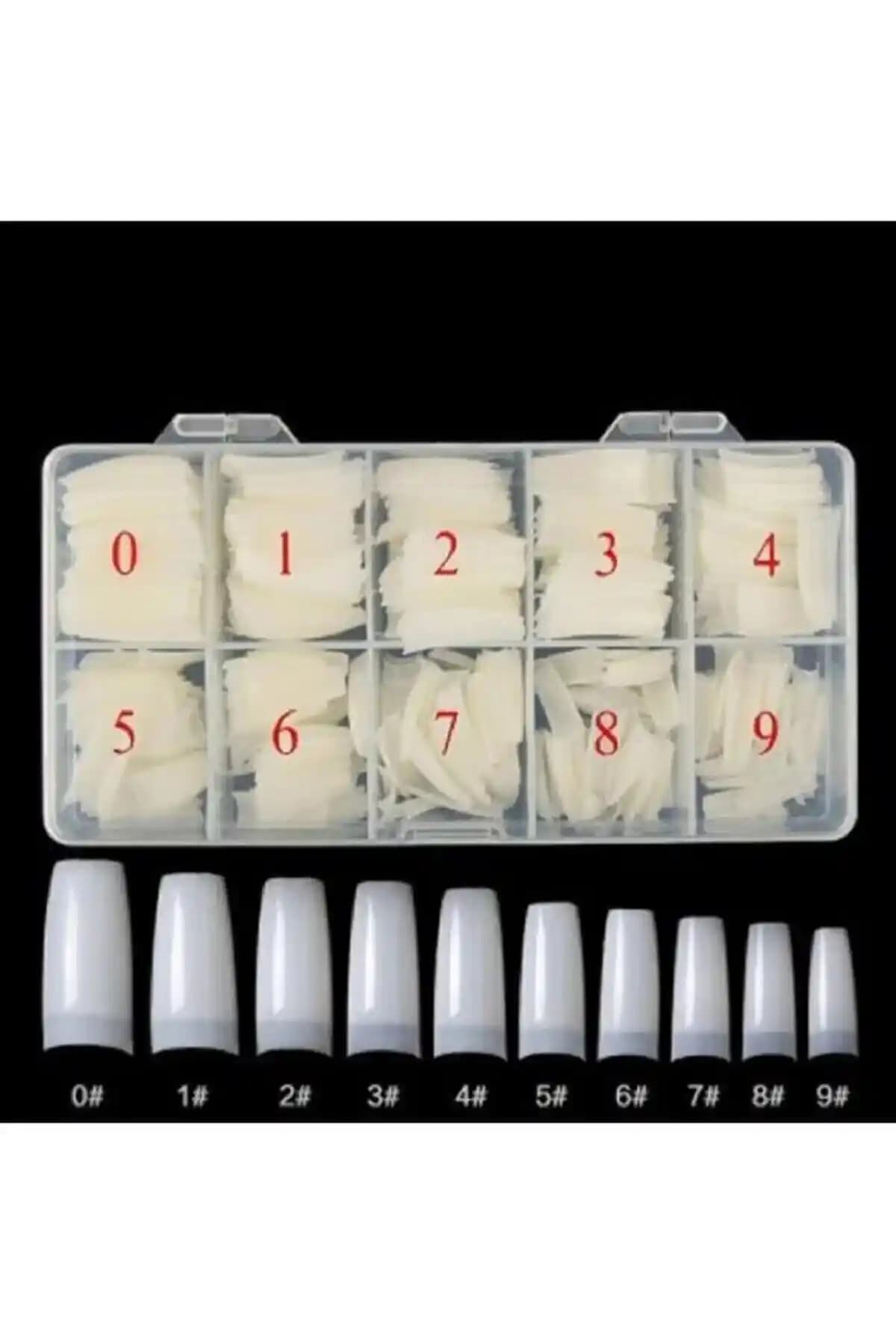 Nail Master 500 Lü Tips Protez Tırnak Kemik Profesyonel ve Güvenilir Tırnak Uzatma Ürünü