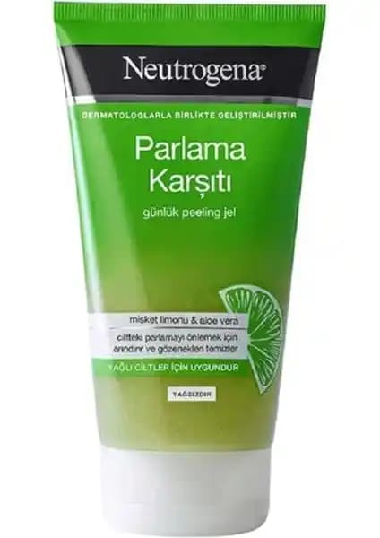 Neutrogena Parlama Karşıtı Yüz Temizleme Jeli: Yağlı Ciltler İçin Günlük Temizlik Çözümü