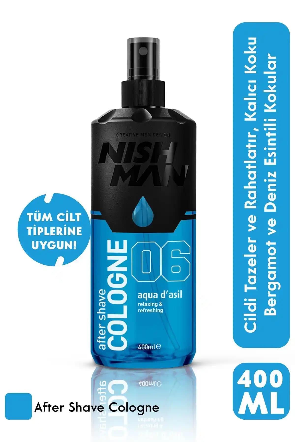 NISHMAN Aqua D’asil No.6 Tıraş Sonrası Kolonya Detaylı İnceleme ve Kullanım Özellikleri