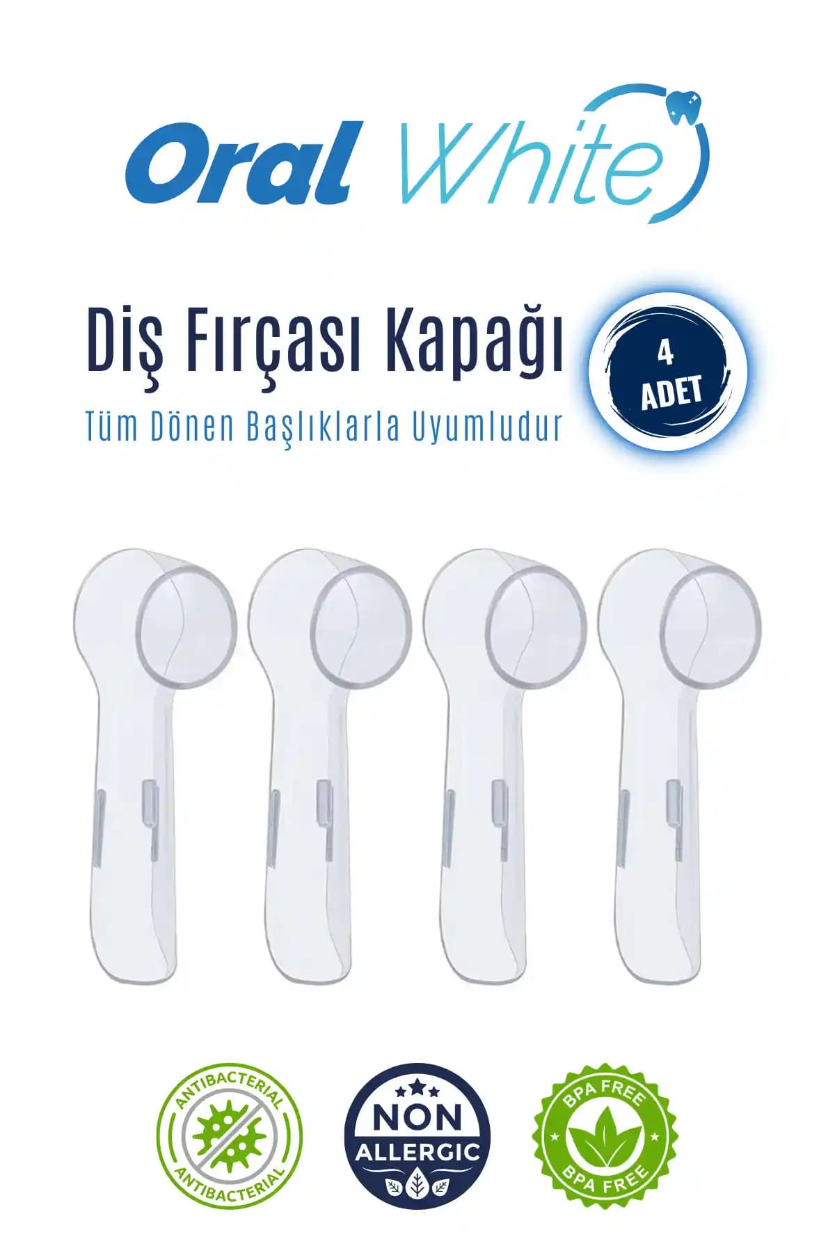 Oral White Diş Fırçası Kapağı: Hijyen ve Koruma İçin Pratik Çözüm