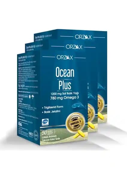 Orzax Ocean Plus 1200 mg Balık Yağı Takviyesi: Sağlık ve Günlük Kullanım Fırsatları
