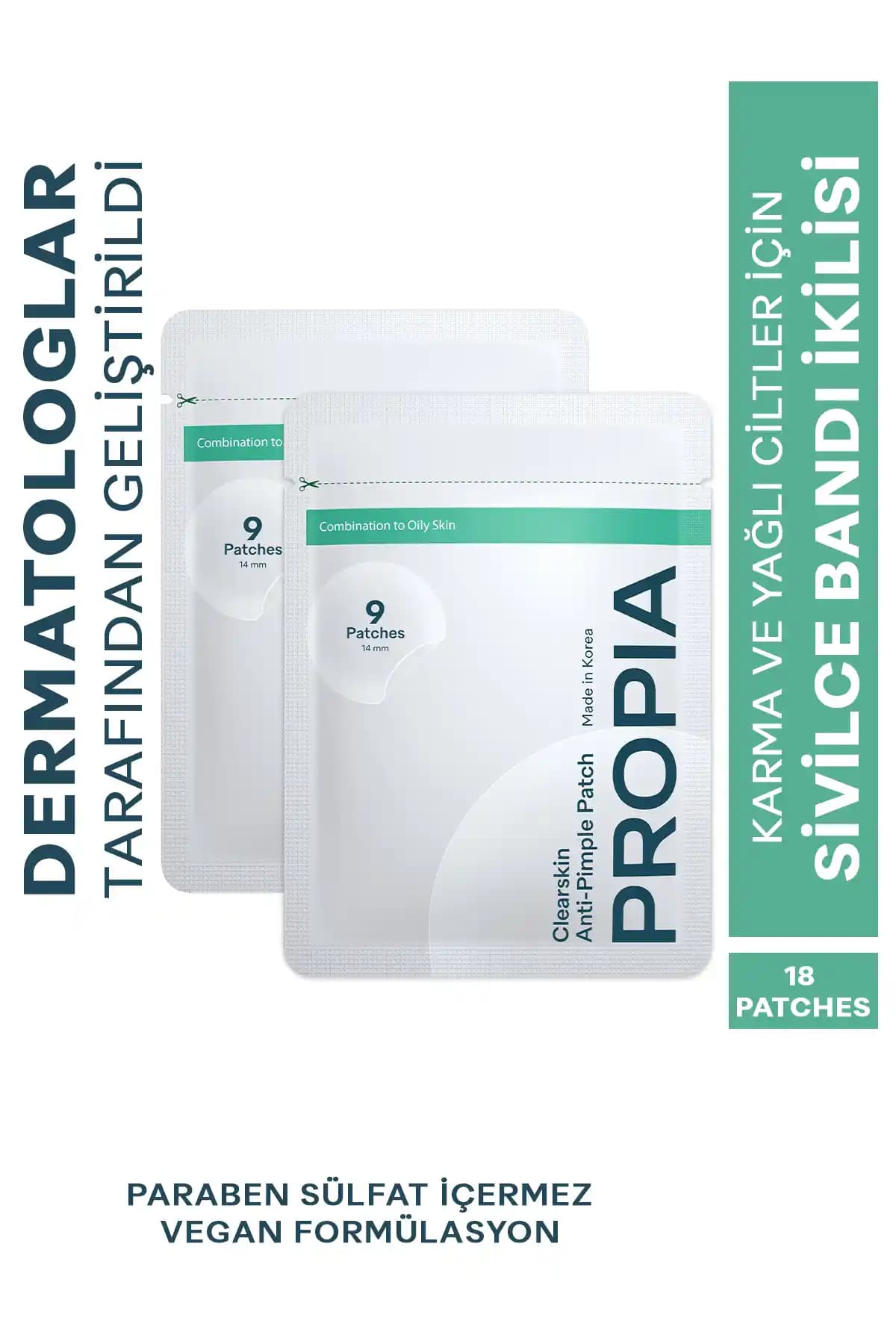 Propia Clearskin Anti-pimple/Acne Bantları ile Sivilce ve Akne Sorunlarına Etkili Çözüm