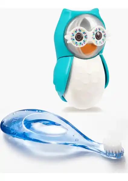 R.O.C.S. Bebek 0-3 Yaş Diş Fırçası ve Flipper Baykuş Hijyenik Saklama Kabı Seti İncelemesi