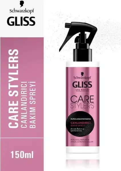 Schwarzkopf Gliss Care Stylers Keratinli Saç Bakım Spreyi İncelemesi ve Kullanım Avantajları