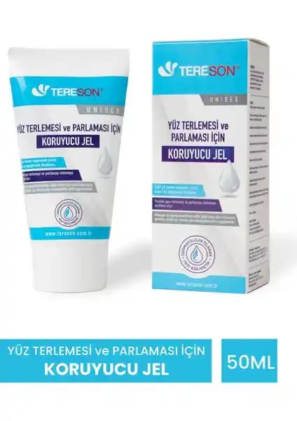 Terasen Yüz Terlemesi ve Parlaması İçin Koruyucu Jel: Kullanım ve Performans Analizi