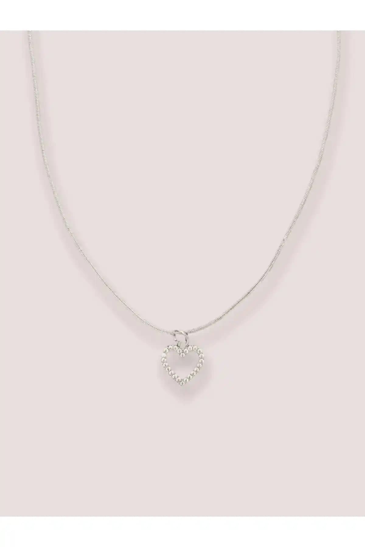 TOMERV ATELIER Minik Taşlı Kalpli Kolye: Zarif ve Anlamlı Takı Seçenekleri