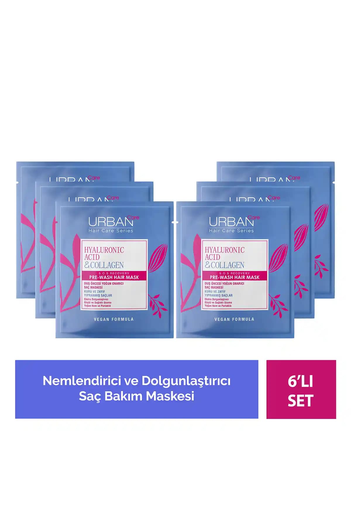 Urban Care Hyaluronik Asit ve Kolajen İçeren Saç Maskesi ile Saçlarınızda Yeniden Canlanma